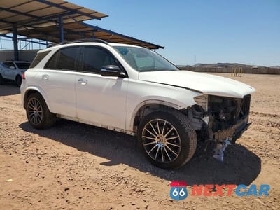 Czwarte zdjęcie samochodu z boku: 2022 MERCEDES-BENZ GLE 350 4MATIC VIN:4JGFB4KB0NA582916 - miniatura