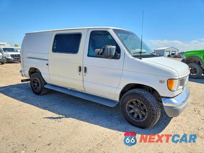 Czwarte zdjęcie samochodu z boku: 2002 FORD ECONOLINE E350 SUPER DUTY VAN VIN:1FTSE34F62HB08508 - miniatura