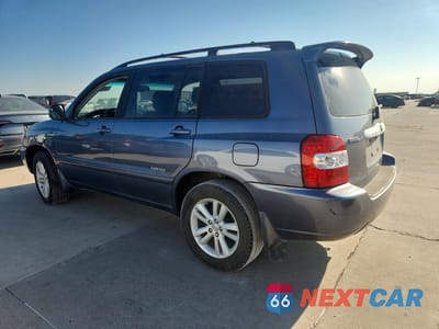 Drugie zdjęcie samochodu z przodu: 2006 TOYOTA HIGHLANDER HYBRID VIN:JTEDW21A660016405 - miniatura