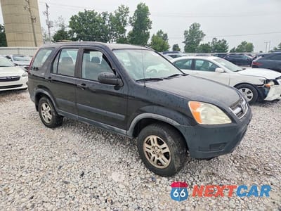 Czwarte zdjęcie samochodu z boku: 2004 HONDA CR-V LX VIN:JHLRD78414C024553 - miniatura