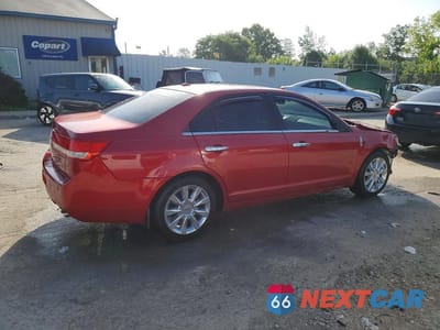 Trzecie zdjęcie samochodu z tyłu: 2011 LINCOLN MKZ VIN:3LNHL2GCXBR752003 - miniatura