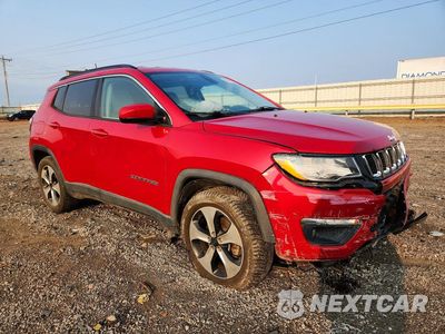 Czwarte zdjęcie samochodu z boku: 2017 JEEP COMPASS LATITUDE VIN:3C4NJDBB2HT656143 - miniatura