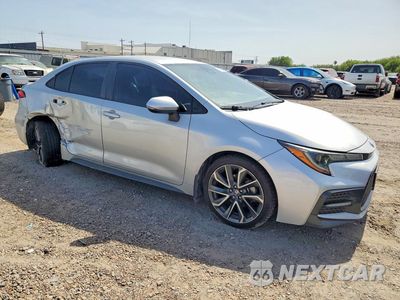 Czwarte zdjęcie samochodu z boku: 2020 TOYOTA COROLLA SE VIN:5YFS4RCE6LP021499 - miniatura