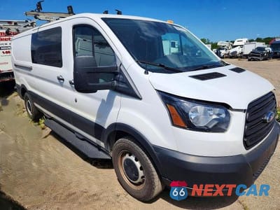 Czwarte zdjęcie samochodu z boku: 2019 FORD TRANSIT T-150 VIN:1FTYE2YMXKKA80258 - miniatura