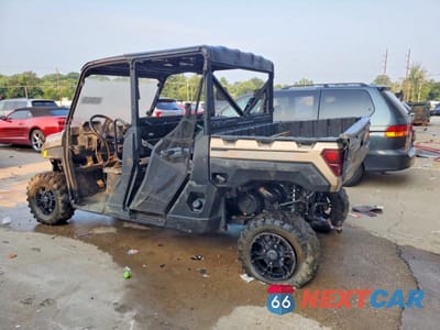 Trzecie zdjęcie samochodu z tyłu: 2023 POLARIS RANGER CREW XP 1000 UTILITY VEHICLE VIN:4XARSE997P8093103 - miniatura