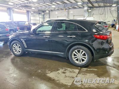 Drugie zdjęcie samochodu z przodu: 2017 INFINITI QX70 BASE VIN:JN8CS1MW2HM414188 - miniatura