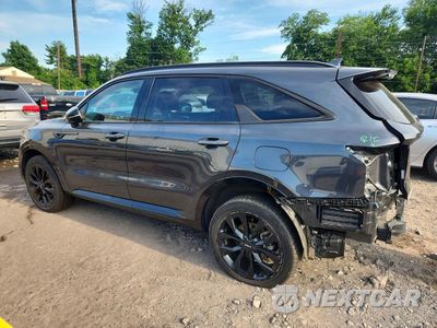 Trzecie zdjęcie samochodu z tyłu: 2023 KIA SORENTO SX VIN:5XYRKDLF5PG221185 - miniatura
