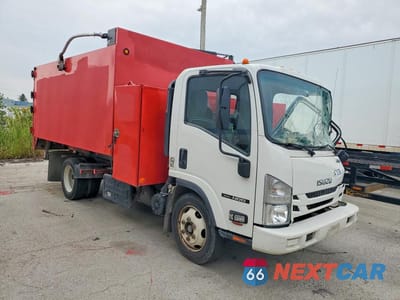 Czwarte zdjęcie samochodu z boku: 2019 ISUZU NRR DUMP TRUCK VIN:JALE5W160K7303706 - miniatura