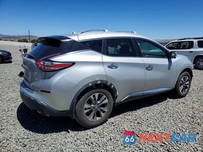 Trzecie zdjęcie samochodu z tyłu: 2015 NISSAN MURANO SL VIN:5N1AZ2MH6FN289429 - miniatura