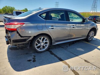 Trzecie zdjęcie samochodu z tyłu: 2015 NISSAN SENTRA SR VIN:3N1AB7AP5FY344105 - miniatura