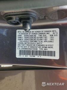 Zdjęcie 13 z 13 samochodu: 2016 HONDA CR-V SE VIN:2HKRM4H49GH702048 - miniatura