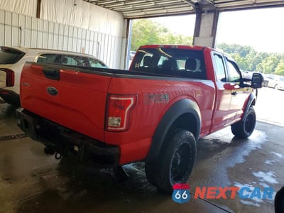 Trzecie zdjęcie samochodu z tyłu: 2016 FORD F150 SUPER CAB VIN:1FTEX1EP0GKF77669 - miniatura