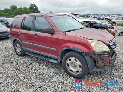 Czwarte zdjęcie samochodu z boku: 2006 HONDA CR-V LX VIN:SHSRD68586U409669 - miniatura