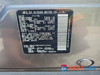 Zdjęcie 13 z 13 samochodu: 2017 NISSAN ARMADA PLATINUM VIN:JN8AY2NE8H9702950 - miniatura