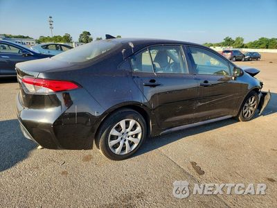 Trzecie zdjęcie samochodu z tyłu: 2020 TOYOTA COROLLA LE VIN:JTDEPRAE1LJ080763 - miniatura