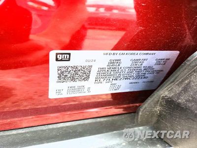 Zdjęcie 14 z 14 samochodu: 2024 CHEVROLET TRAX 1LT VIN:KL77LHE27RC222140 - miniatura
