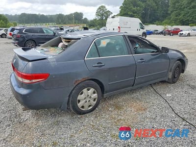 Trzecie zdjęcie samochodu z tyłu: 2004 HONDA ACCORD LX VIN:1HGCM56354A152650 - miniatura