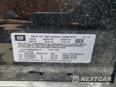 Zdjęcie 13 z 13 samochodu: 2022 BUICK ENCORE PREFERRED VIN:KL4CJESM8NB540774 - miniatura