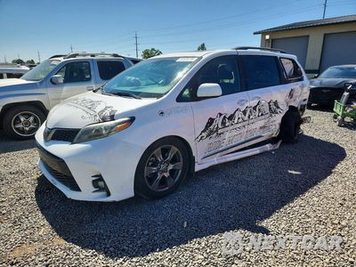 2019 TOYOTA SIENNA SE 8-PASSENGER 5TDXZ3DC3KS996131 - główne zdjęcie licytacji z USA - miniatura