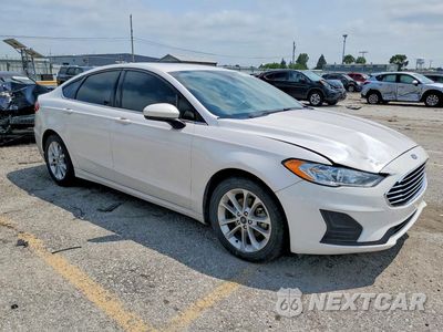 Czwarte zdjęcie samochodu z boku: 2019 FORD FUSION SE VIN:3FA6P0HD3KR164560 - miniatura