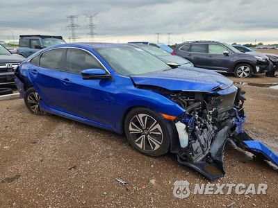 Czwarte zdjęcie samochodu z boku: 2018 HONDA CIVIC EX VIN:JHMFC1F36JX015151 - miniatura