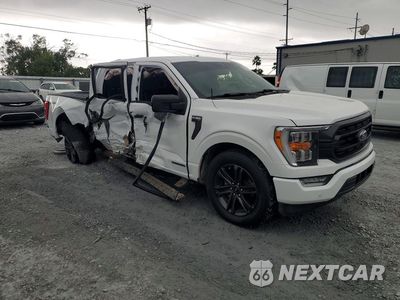 Czwarte zdjęcie samochodu z boku: 2021 FORD F150 SUPERCREW VIN:1FTFW1CD1MFC92323 - miniatura