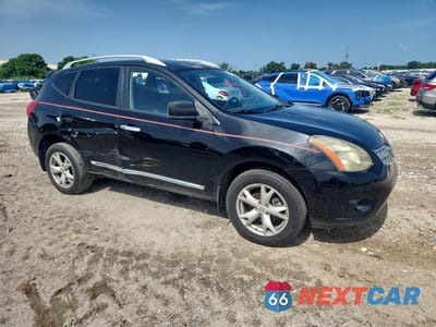 Czwarte zdjęcie samochodu z boku: 2011 NISSAN ROGUE S VIN:JN8AS5MTXBW563464 - miniatura