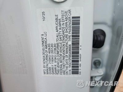 Zdjęcie 12 z 12 samochodu: 2025 HONDA ACCORD HYBRID EXL VIN:1HGCY2F68SA086606 - miniatura