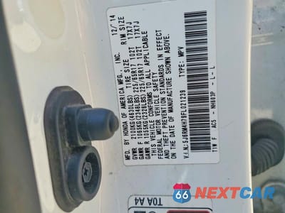 Zdjęcie 13 z 13 samochodu: 2015 HONDA CR-V EXL VIN:5J6RM4H79FL021239 - miniatura