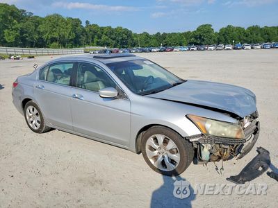 Czwarte zdjęcie samochodu z boku: 2009 HONDA ACCORD EXL VIN:1HGCP368X9A036651 - miniatura