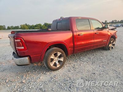 Trzecie zdjęcie samochodu z tyłu: 2021 RAM 1500 LARAMIE VIN:1C6SRFJT3MN556412 - miniatura