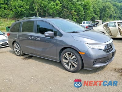 Czwarte zdjęcie samochodu z boku: 2023 HONDA ODYSSEY TOURING VIN:5FNRL6H8XPB069835 - miniatura