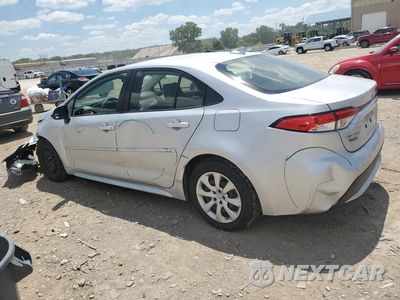 Drugie zdjęcie samochodu z przodu: 2021 TOYOTA COROLLA LE VIN:JTDEPMAE1MJ144482 - miniatura