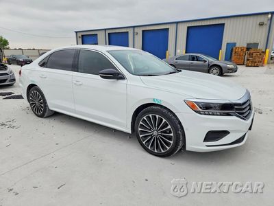 Czwarte zdjęcie samochodu z boku: 2022 VOLKSWAGEN PASSAT LIMITED EDITION VIN:1VWBA7A33NC006787 - miniatura