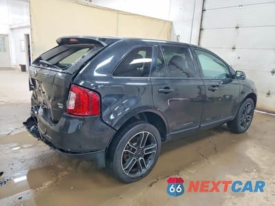 Trzecie zdjęcie samochodu z tyłu: 2013 FORD EDGE SEL VIN:2FMDK4JC8DBC51277 - miniatura