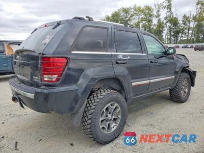 Trzecie zdjęcie samochodu z tyłu: 2006 JEEP GRAND CHEROKEE OVERLAND VIN:1J8HR68256C282492 - miniatura