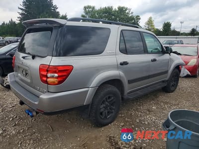 Trzecie zdjęcie samochodu z tyłu: 2003 TOYOTA SEQUOIA LIMITED VIN:5TDBT48A23S184430 - miniatura
