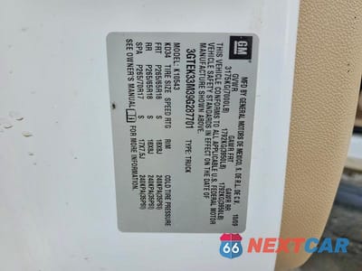 Zdjęcie 12 z 12 samochodu: 2009 GMC SIERRA K1500 SLT VIN:3GTEK33M39G287701 - miniatura