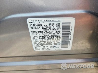 Zdjęcie 13 z 13 samochodu: 2012 NISSAN ROGUE S VIN:JN8AS5MV1CW701055 - miniatura