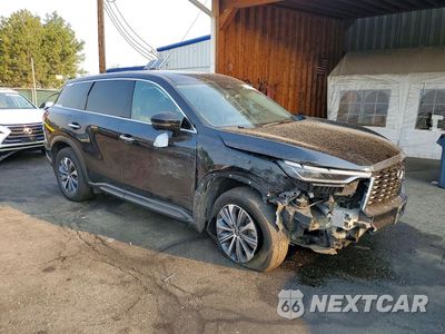 Czwarte zdjęcie samochodu z boku: 2025 INFINITI QX60 PURE VIN:5N1AL1ES1SC356918 - miniatura