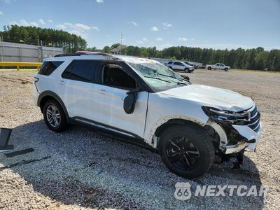 Czwarte zdjęcie samochodu z boku: 2021 FORD EXPLORER XLT VIN:1FMSK7DH2MGB19902 - miniatura