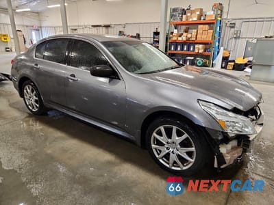 Czwarte zdjęcie samochodu z boku: 2012 INFINITI G37 VIN:JN1CV6AR6CM678203 - miniatura