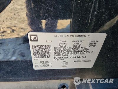 Zdjęcie 12 z 12 samochodu: 2023 CHEVROLET SUBURBAN C1500 RST VIN:1GNSCEKD0PR264118 - miniatura