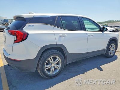 Trzecie zdjęcie samochodu z tyłu: 2018 GMC TERRAIN SLE VIN:3GKALMEV4JL328893 - miniatura