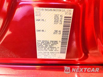 Zdjęcie 12 z 12 samochodu: 2016 NISSAN ALTIMA 2.5 S VIN:1N4AL3AP2GN380504 - miniatura