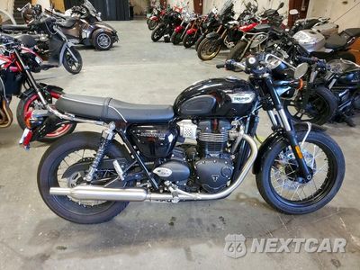 2024 TRIUMPH MOTORCYCLE BONNEVILLE T100 SMTD10G79RTBP5347 - główne zdjęcie licytacji z USA - miniatura