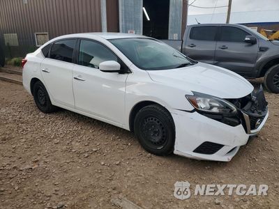 Czwarte zdjęcie samochodu z boku: 2019 NISSAN SENTRA S VIN:3N1AB7AP1KY372770 - miniatura