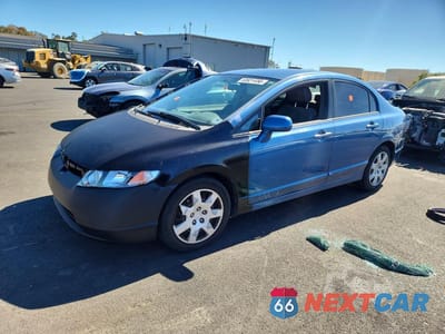 2007 HONDA CIVIC LX 1HGFA16537L003792 - główne zdjęcie licytacji z USA - miniatura