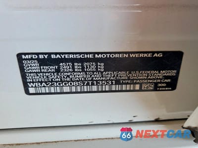 Zdjęcie 12 z 12 samochodu: 2025 BMW 228XI VIN:WBA23GG08S7T13531 - miniatura