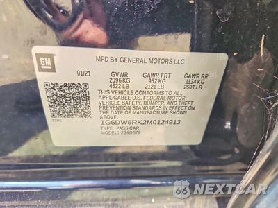 Zdjęcie 12 z 12 samochodu: 2021 CADILLAC CT5 LUXURY VIN:1G6DW5RK2M0124913 - miniatura